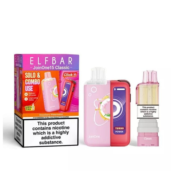 Elf Bar JoinOne15 Classic Pod Vape Kit Box of 5 - Wholesale Price !