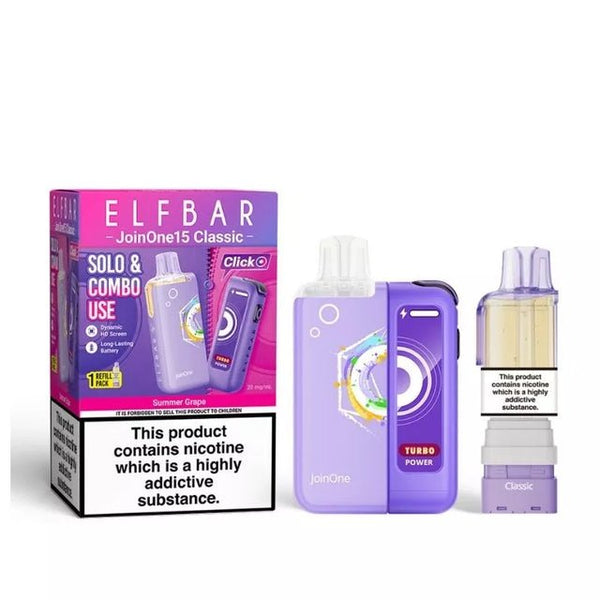Elf Bar JoinOne15 Classic Pod Vape Kit Box of 5 - Wholesale Price !