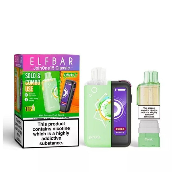 Elf Bar JoinOne15 Classic Pod Vape Kit Box of 5 - Wholesale Price !