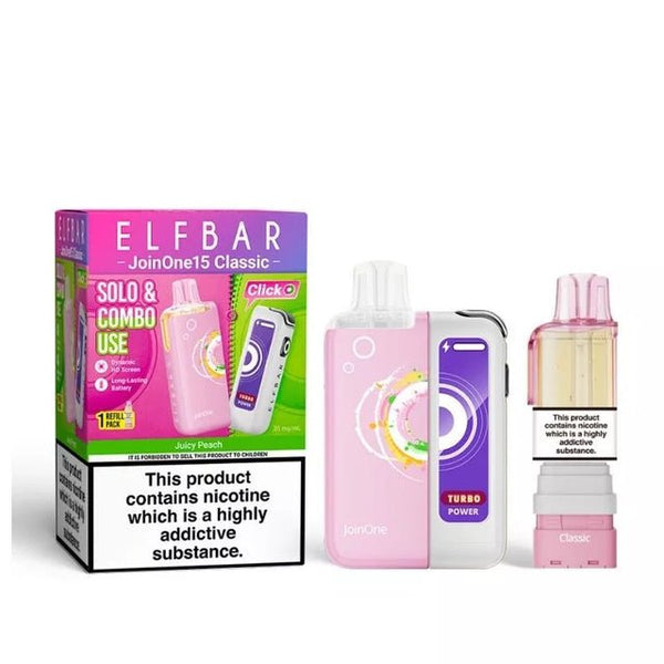 Elf Bar JoinOne15 Classic Pod Vape Kit Box of 5 - Wholesale Price !