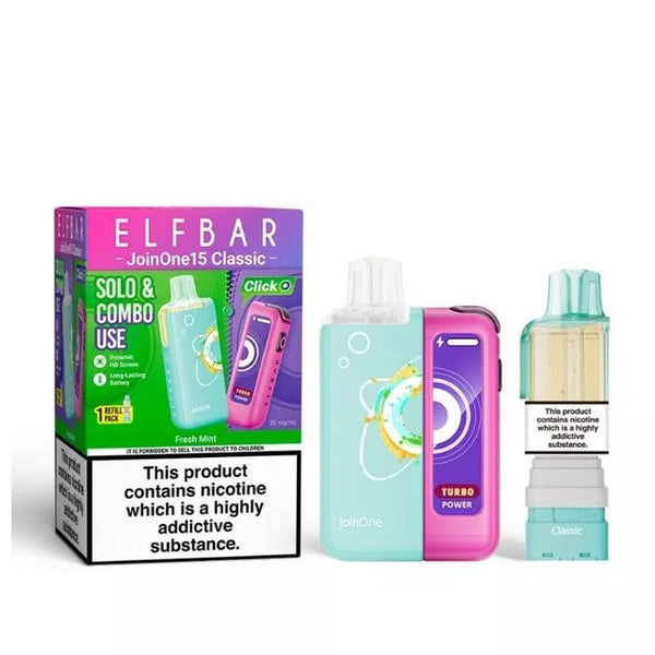 Elf Bar JoinOne15 Classic Pod Vape Kit Box of 5 - Wholesale Price !