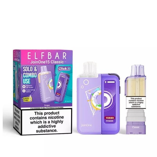 Elf Bar JoinOne15 Classic Pod Vape Kit Box of 5 - Wholesale Price !