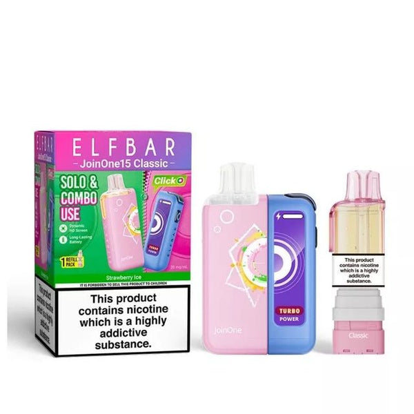 Elf Bar JoinOne15 Classic Pod Vape Kit Box of 5 - Wholesale Price !