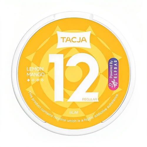 Elf Bar Tacja Nicopods Nicotine Pouches Pack of 10, Lemon Mango Flavour
