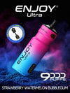 Enjoy Ultra 9k (puffs) PrefilledVape Pods with Strawberry Watermelon BubbeGum flavours