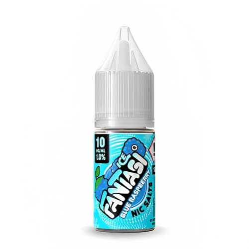 Fantasi Ice Nic Salt 10ml Pack of 10 Available In Blue Raspberry Flavour 