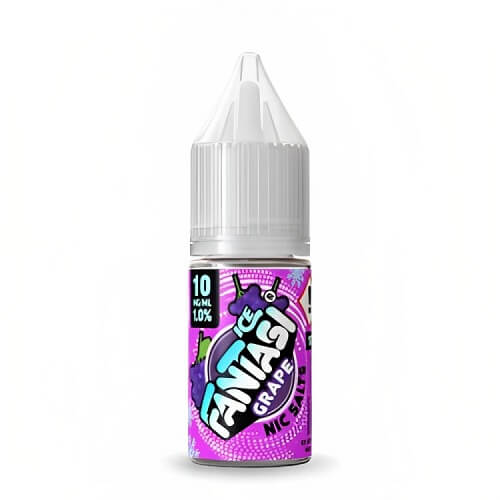 Fantasi Ice Nic Salt 10ml Pack of 10 Available In Grape Flavour 