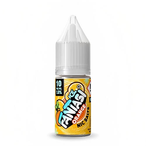 Fantasi Ice Nic Salt 10ml Pack of 10 Available In Orange Flavour 