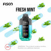 Fisco Point Pro 7000 Puff Pre-Filled Pod Kit - Box of 5 in Fresh Mint Flavour Available 