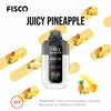 Fisco Point Pro 7000 Puff Pre-Filled Pod Kit - Box of 5 in Juicy Pineapple Flavour Available 