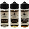 Five Pawns 100ml Shortfill E Liquid, Castle Long, Bowdens Mate, Black Flag Risen Flavour