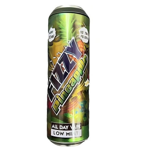 Fizzy 50ml Shortfill E Liquid, Fizzy Pineapple Flavour 