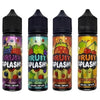 Fruit Splash 50ml Shortfill E Liquid Vape juice Forest Fruit, Tutti Fruiti, Mixed Fruit, Strawberry Flavour 