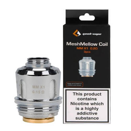 Geekvape Meshmellow Coils, Pack of 3 0.20 Ohm Resistance Coil