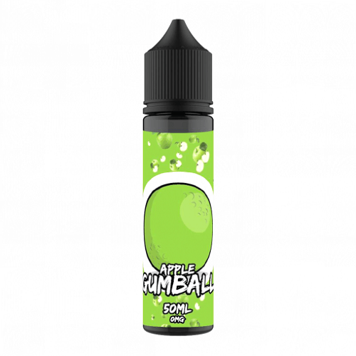 Gumball 50ml Shortfill E Liquid, Apple Gumball Flavour