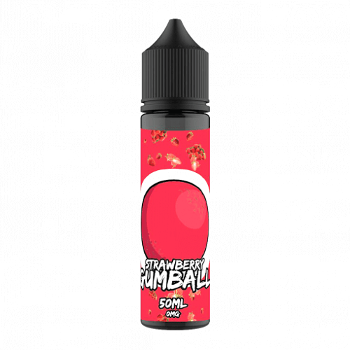 Gumball 50ml Shortfill E Liquid, Strawberry Gumball Flavour