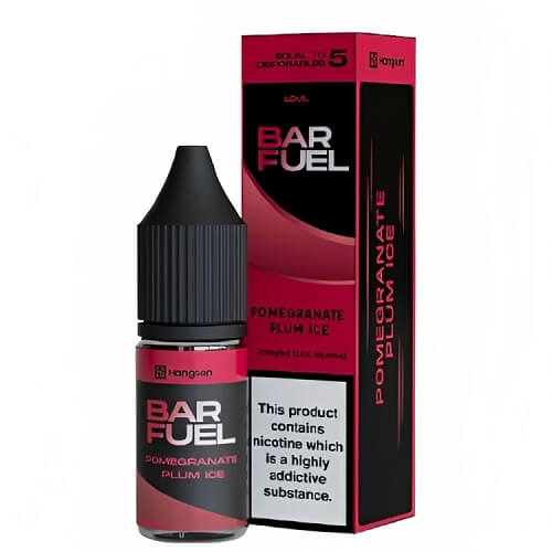 Hangsen Bar Fuel Nic Salt 10ml Pack of 10 Available In Pomegranate Plum Ice Flavour 