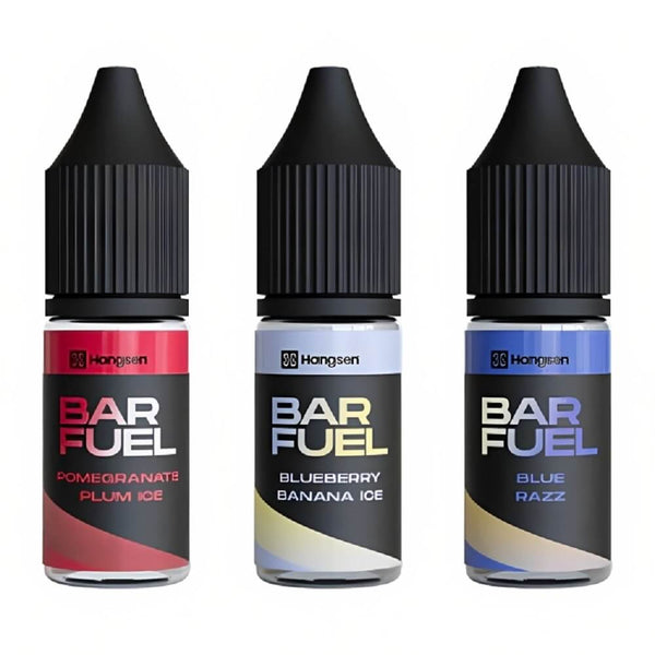 Hangsen Bar Fuel Nic Salt 10ml Pack of 10 Available In Pomegranate Plum Ice Blueberry Bnana Ice Blue Razz Flavour 