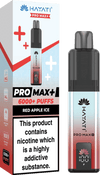 Hayati Pro Max Plus 6000 Vape Box of 5, Red Apple Ice Flavour