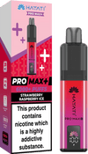 Hayati Pro Max Plus 6000 Vape Box of 5, Strawberry Raspberry Ice Flavour