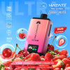 Hayati Pro Ultra Plus 25000 Prefilled Pod Kit Box of 5, Straw Cranberry Cherry, Cherry Ice Flavour