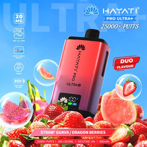 Hayati Pro Ultra Plus 25000 Prefilled Pod Kit - Box of 5 Hayati Pro Ultra Plus 25000 Prefilled Pod Kit - Box of 5
