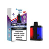 Hayati Pro Ultra Plus 25k Prefilled Pods Box of 5, Blackcurrant CottonK, Blue Raspberry Flavour