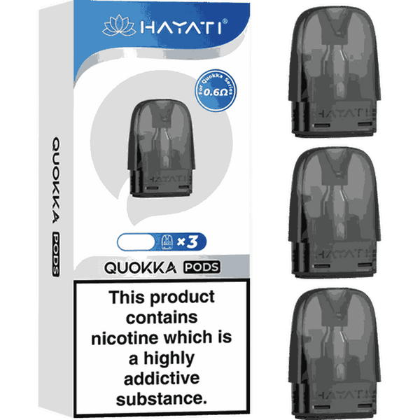 Hayati Quokka Replacement Pods Box Of-3 0.6 ohm