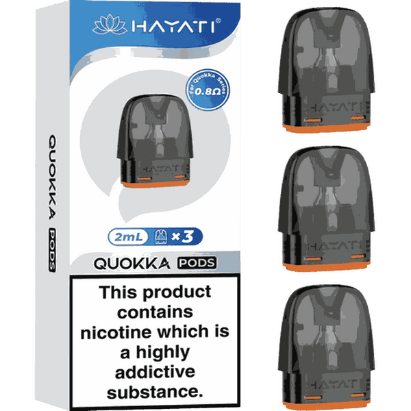 Hayati Quokka Replacement Pods Box Of-3 0.8 ohm