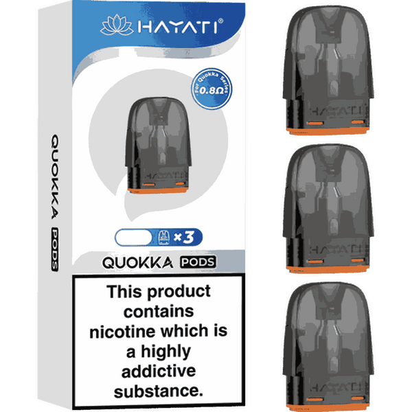 Hayati Quokka Replacement Pods Box Of-3 0.8 ohm