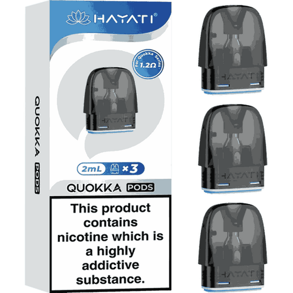 Hayati Quokka Replacement Pods Box Of-3 1.2-ohm