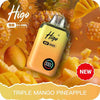 Higo BB4000 Prefilled Vape Pack of 10 - Wholesale Price ! with Triple Mango Pineapple flavour