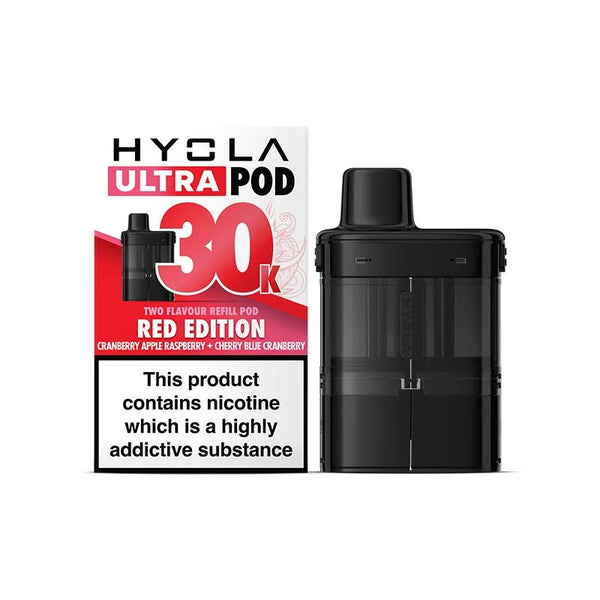 Hyola Ultra 30k Prefilled Pods Pack of 5 - Available In Dual Flavour 