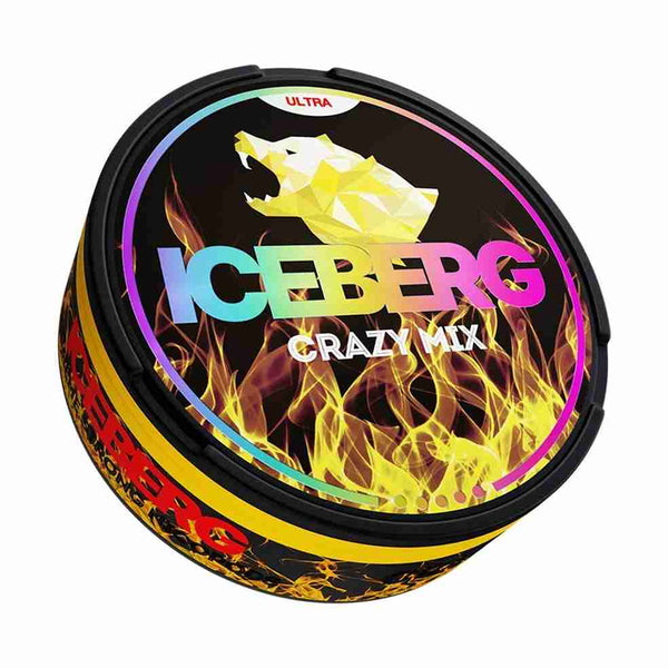 Iceberg Snus 16gr 150mg Pouches - with Crazy Mix flavour #Ukvaper-wholesale#