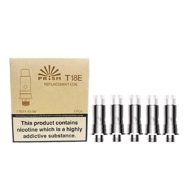 Innokin Prism T18E Replacement Coils, 5-Pack 1.7 Ohm Resistance 