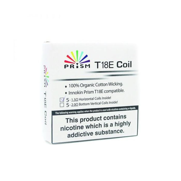 Innokin T18E Coils 2.0 Ohm-Pack of 5 - #Simbavapeswholesale#