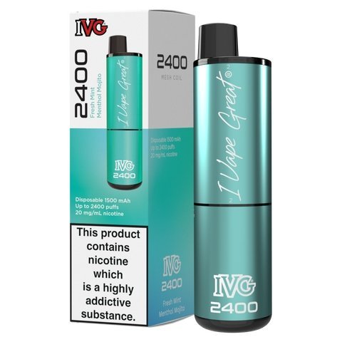 IVG 2400 Disposable Vape Pod Puff Bar Box of 5 - #Simbavapeswholesale#