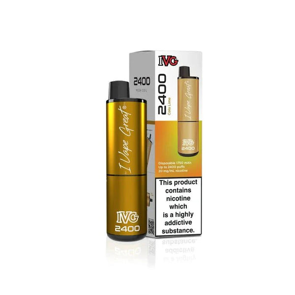 IVG 2400 Disposable Vape Pod Puff Bar Box of 5 - #Simbavapeswholesale#
