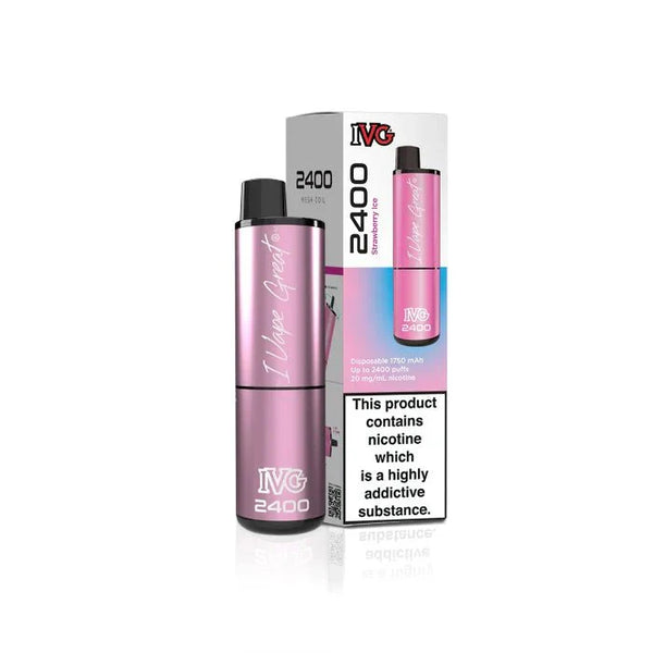 IVG 2400 Disposable Vape Pod Puff Bar Box of 5 - #Simbavapeswholesale#