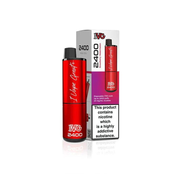 IVG 2400 Disposable Vape Pod Puff Bar Box of 5 - #Simbavapeswholesale#