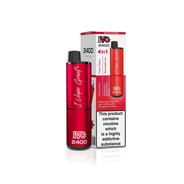 IVG 2400 Disposable Vape Pod Puff Bar Box of 5 - #Simbavapeswholesale#