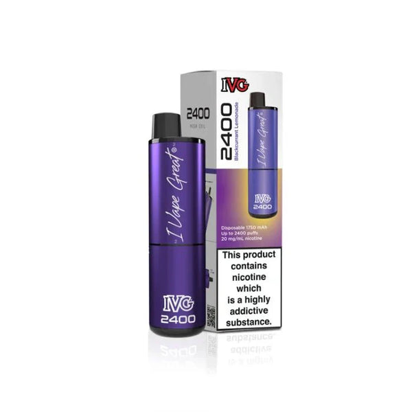 IVG 2400 Disposable Vape Pod Puff Bar Box of 5 - #Simbavapeswholesale#