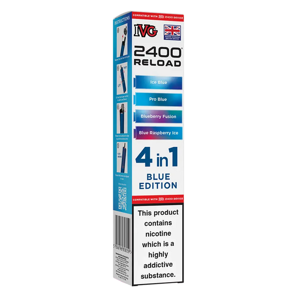 IVG 2400 4in1 Multi Flavour Edition Prefilled Pods