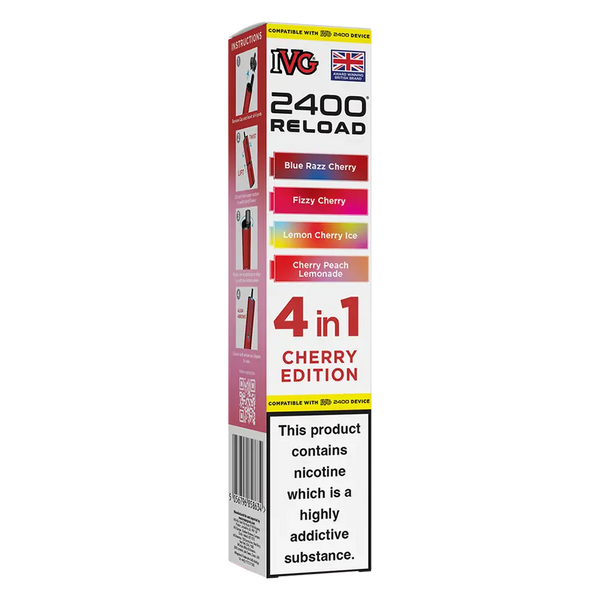 IVG 2400 4in1 Multi Flavour Edition Prefilled Pods