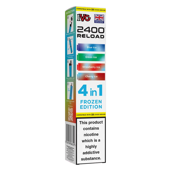 IVG 2400 4in1 Multi Flavour Edition Prefilled Pods