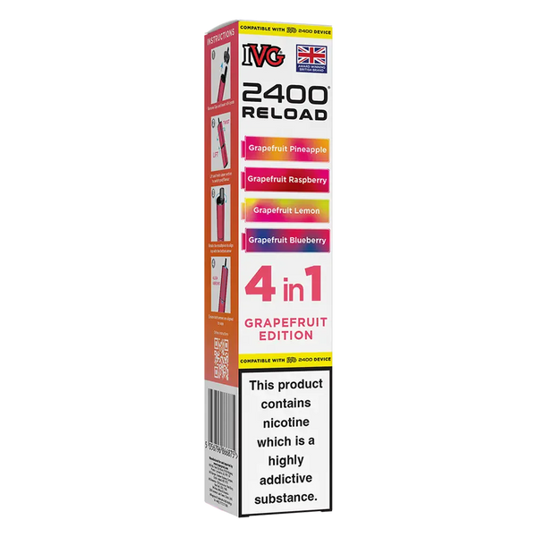 IVG 2400 4in1 Multi Flavour Edition Prefilled Pods