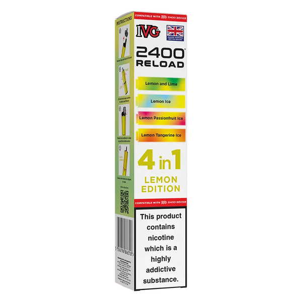 IVG 2400 4in1 Multi Flavour Edition Prefilled Pods