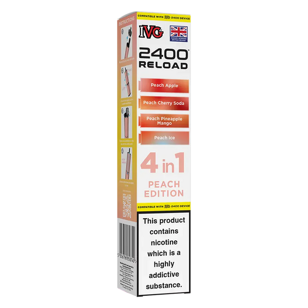 IVG 2400 4in1 Multi Flavour Edition Prefilled Pods