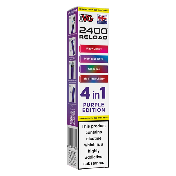 IVG 2400 4in1 Multi Flavour Edition Prefilled Pods
