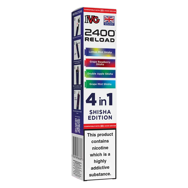 IVG 2400 4in1 Multi Flavour Edition Prefilled Pods